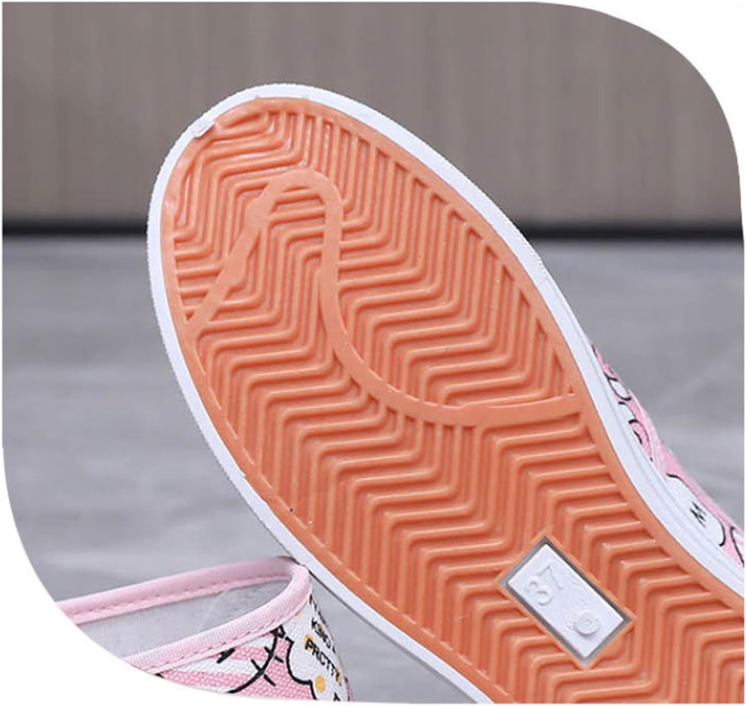 ASICS GEL-BLUR33 ハローキティ柄 黒/ピンク 24.5センチ asics - ASICS GEL-BLUR33 ハローキティ柄 黒/ピンク 24.5センチ